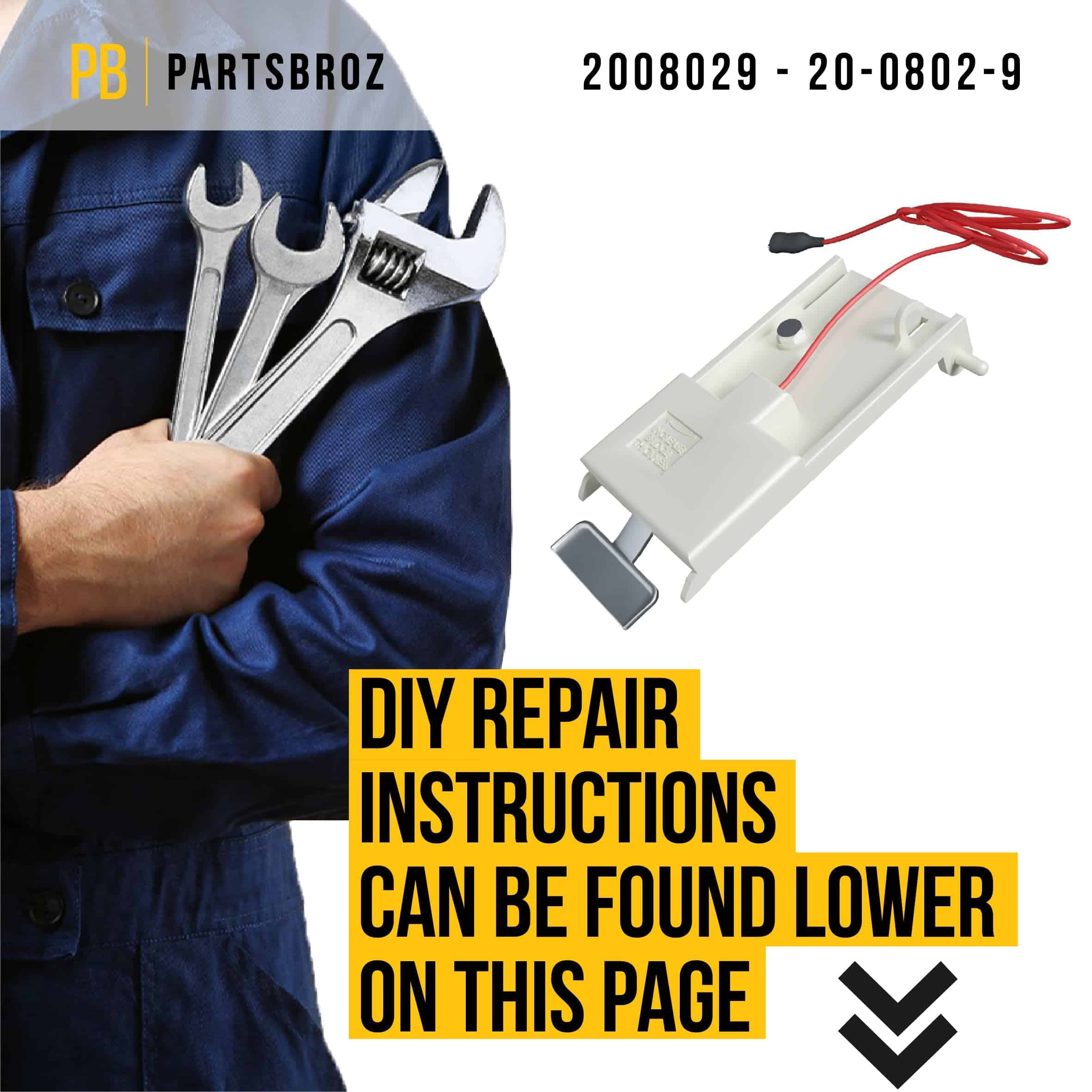 Sonda de control de grosor de hielo PartsBroz 2008029 - - Imagen 7