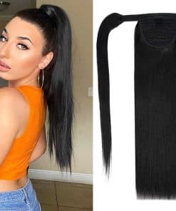 Extensión de Cola de Caballo de Cabello Humano 16" 75g #1