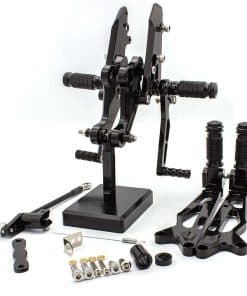 FXCNC CNC Billet Motorcycle Adjustable Rearsets Foot Pegs