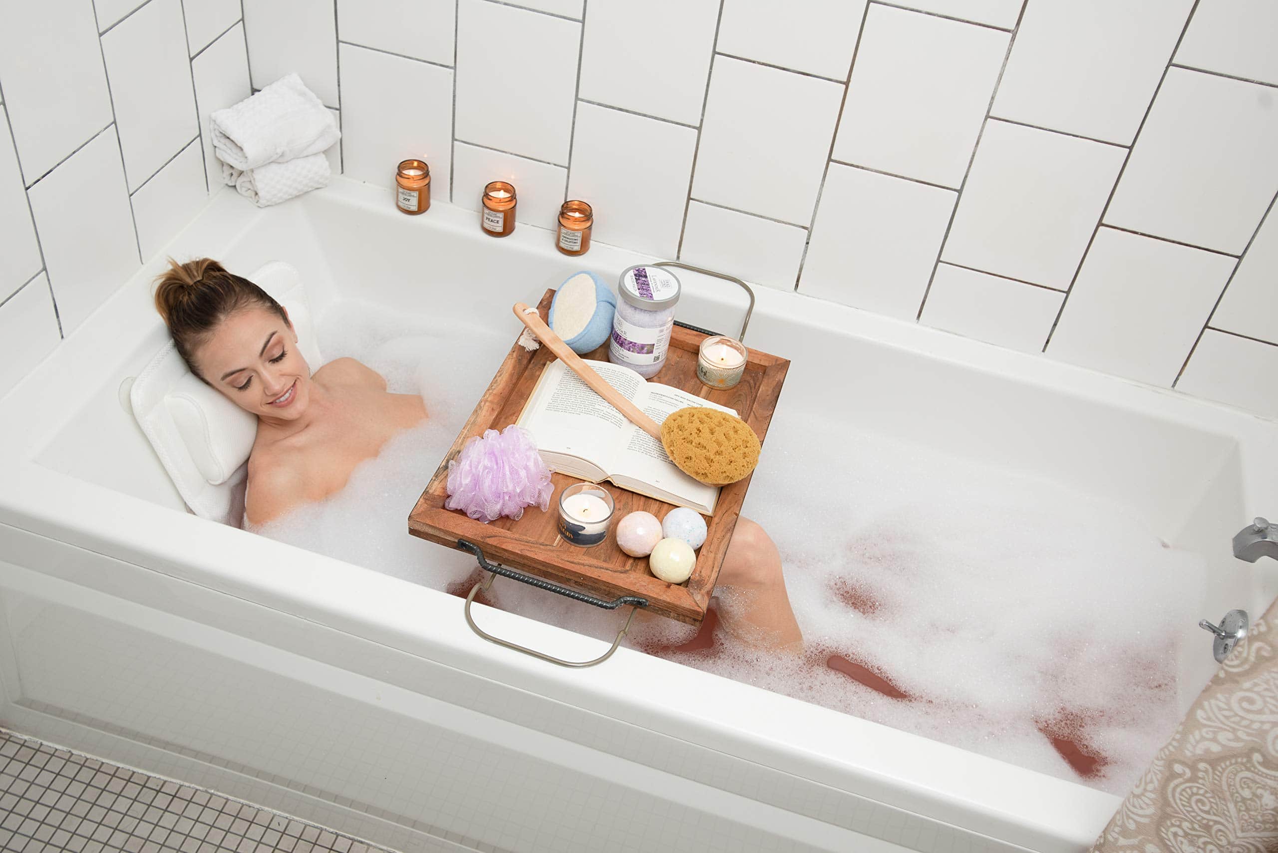 Almohada de baño de cuerpo completo de lujo ProCore - Imagen 9