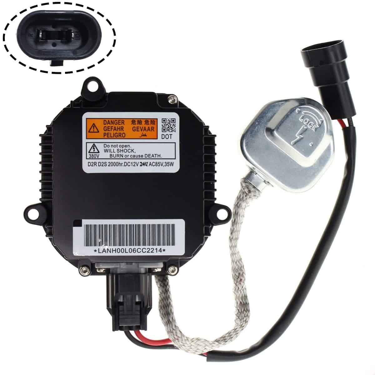 MOTOALL HID Xenon Ballast Control Unit Module with Igniter