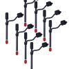 JEENDA 8PCS Inyectores de Combustible 1W-5829 1W5829 para