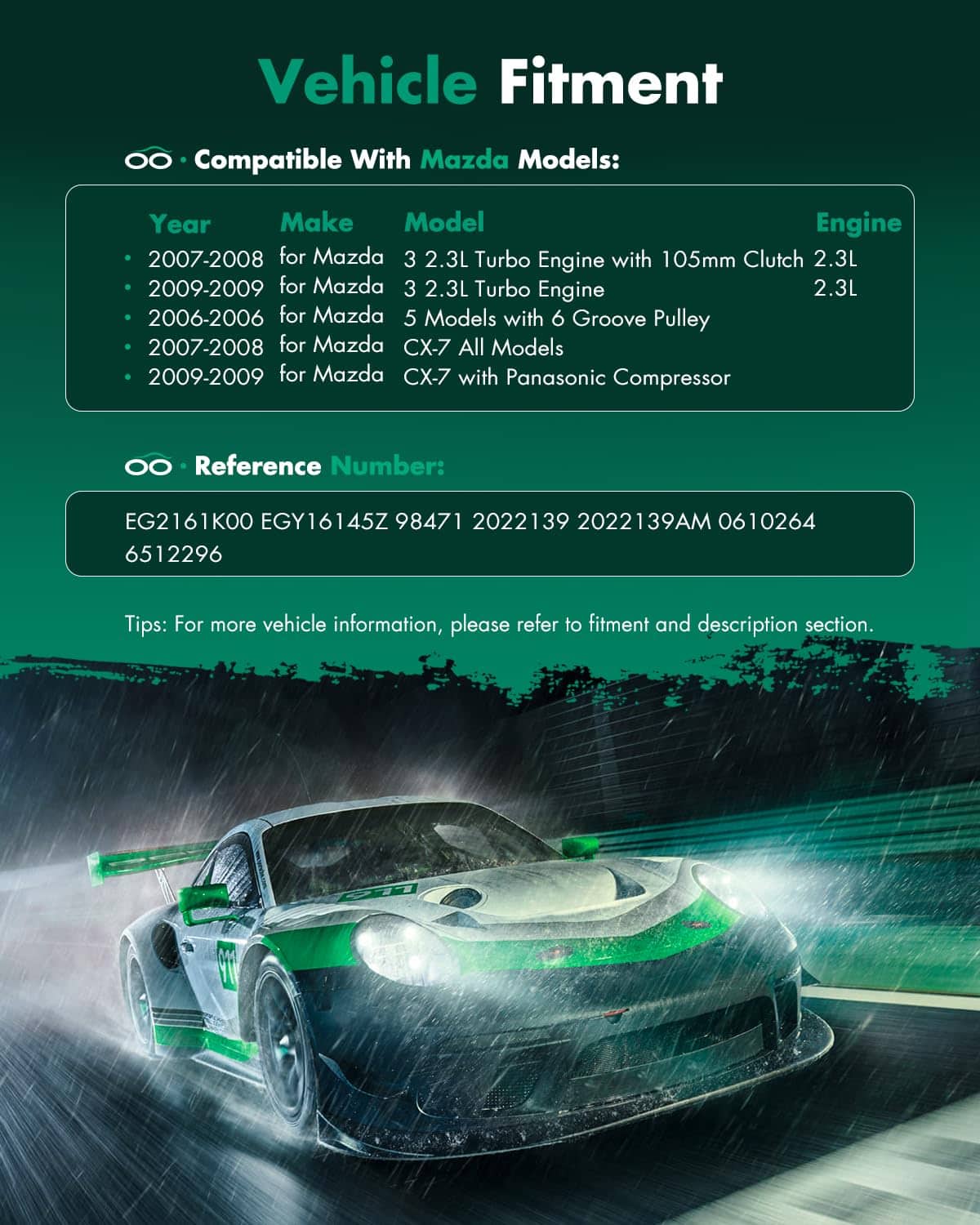 Kit de Bobina de Embrague de Compresor de A/C SCITOO - Imagen 3