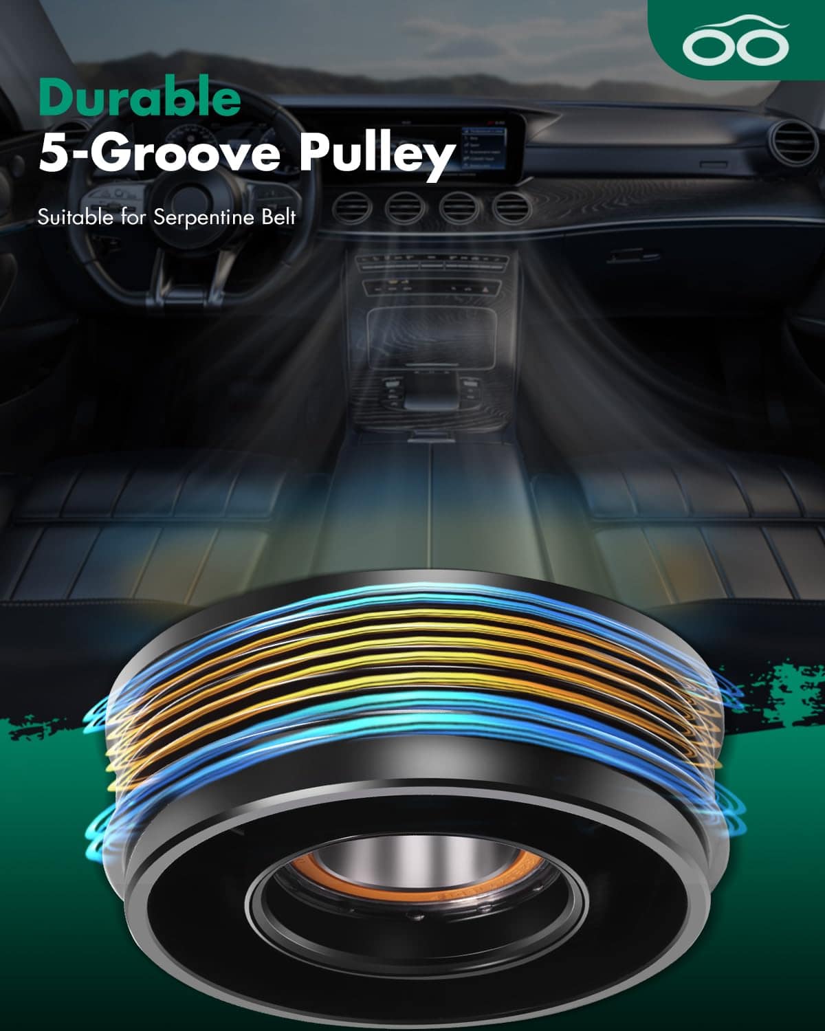 Embrague de Compresor de Aire Acondicionado SCITOO para - Imagen 6