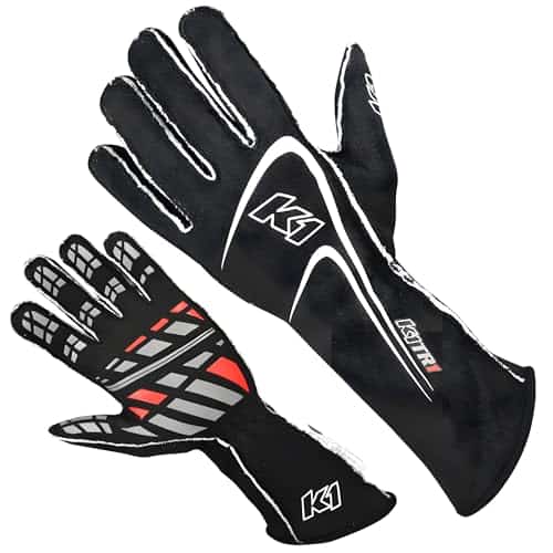 Guante K1 RACEGEAR Track1 Negro Small SFI 5