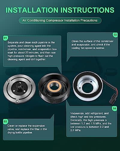 Compresor de Embrague de Aire Acondicionado SCITOO - Imagen 10