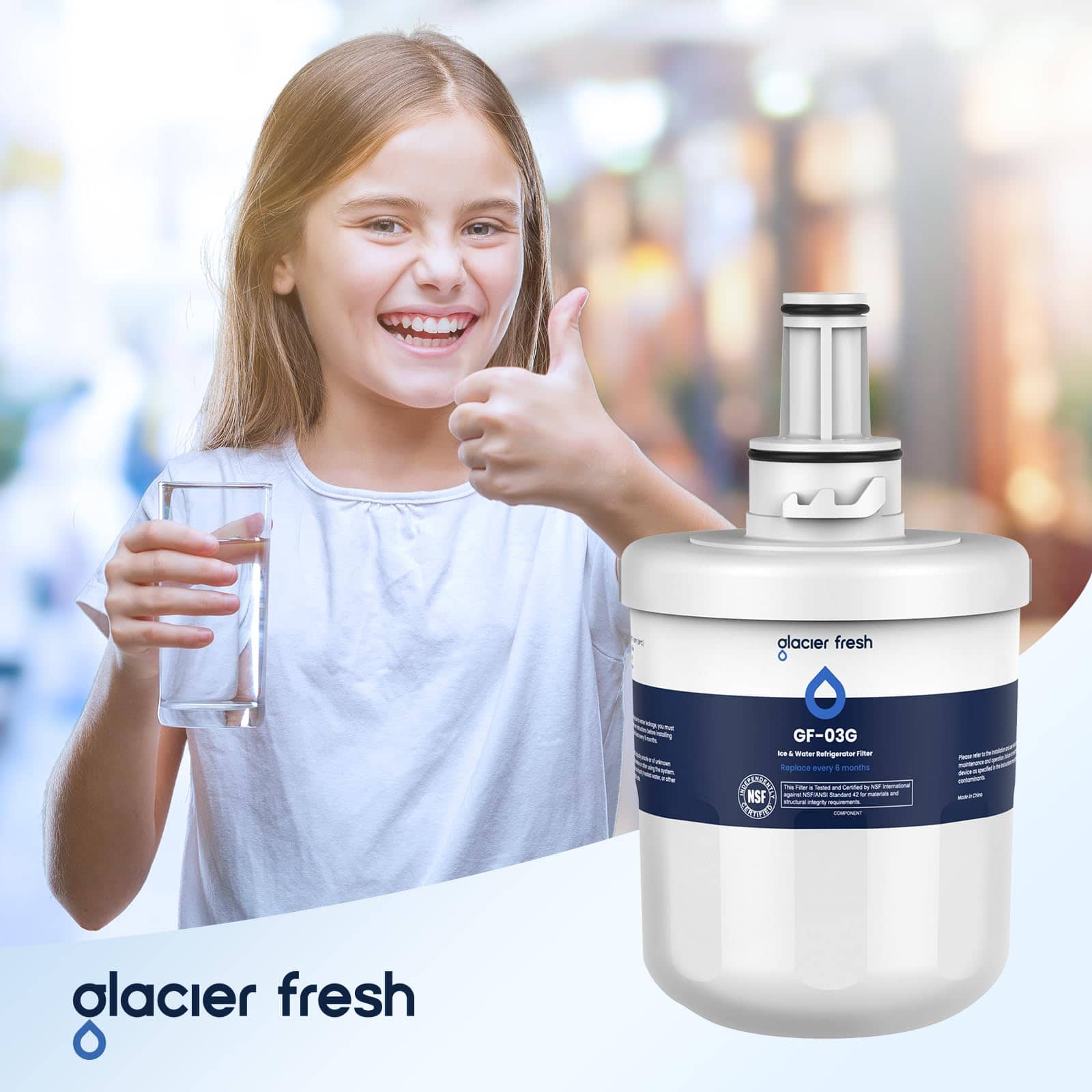 GLACIER FRESH Repuesto para Filtro de Agua DA29-00003G, - Imagen 9