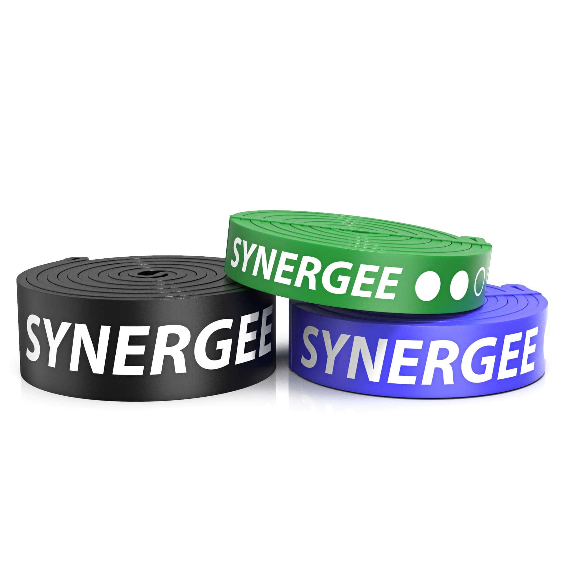 Conjunto de 3 Bandas de Asistencia para Pull Up de Synergee