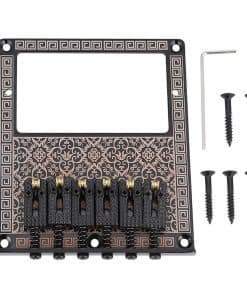 Puente de Guitarra, Puente de Silla con Tornillos Llave