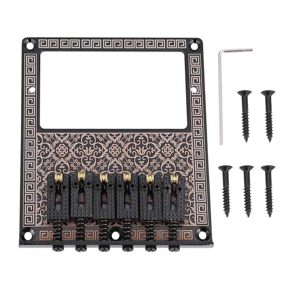 Puente de Guitarra, Puente de Silla con Tornillos Llave