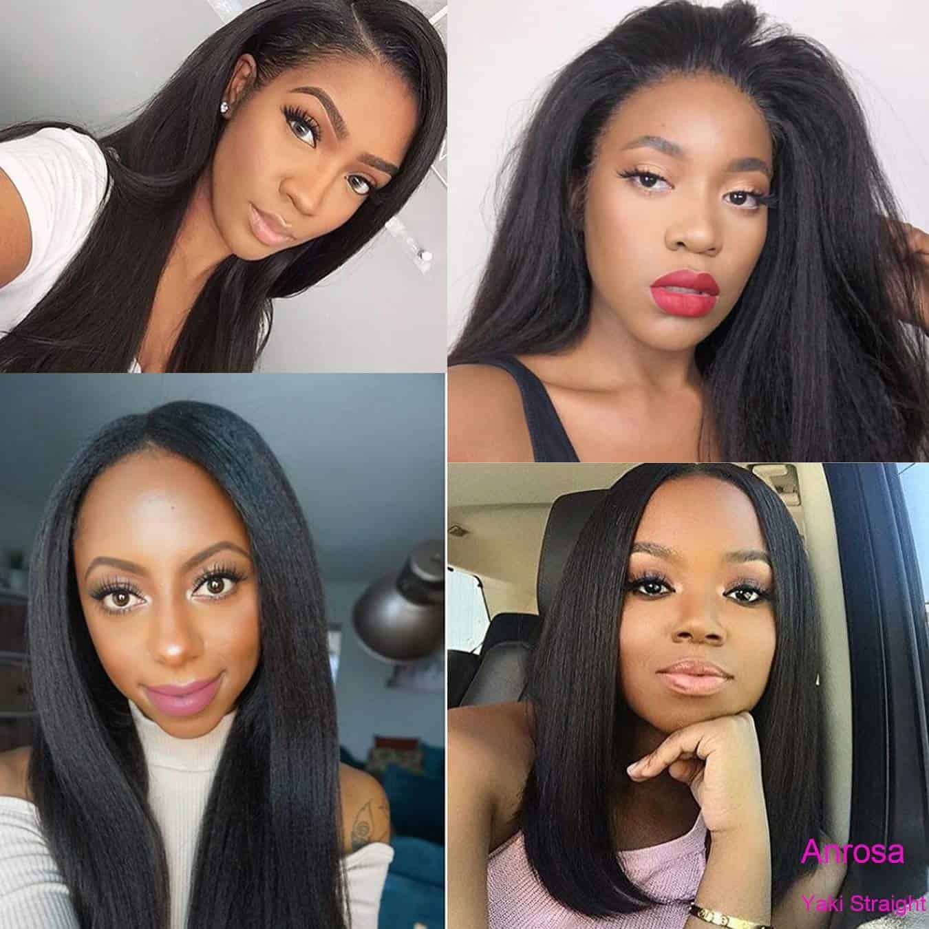 Extensiones de Cabello Clip Yaki de Anrosa de Cabello - Imagen 8