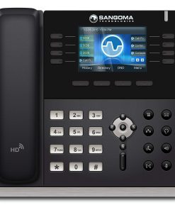 Teléfono VoIP Sangoma s505 con POE (o Adaptador de CA se