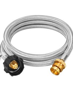 Manguera de Propano de 5FT, Adaptador de Propano de 1lb a