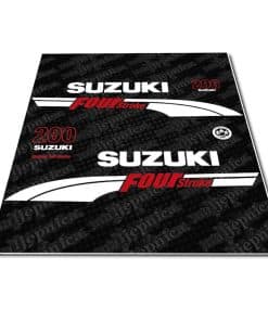 Juego de Calcomanías (Stickers) de Repuesto Posterior 2004