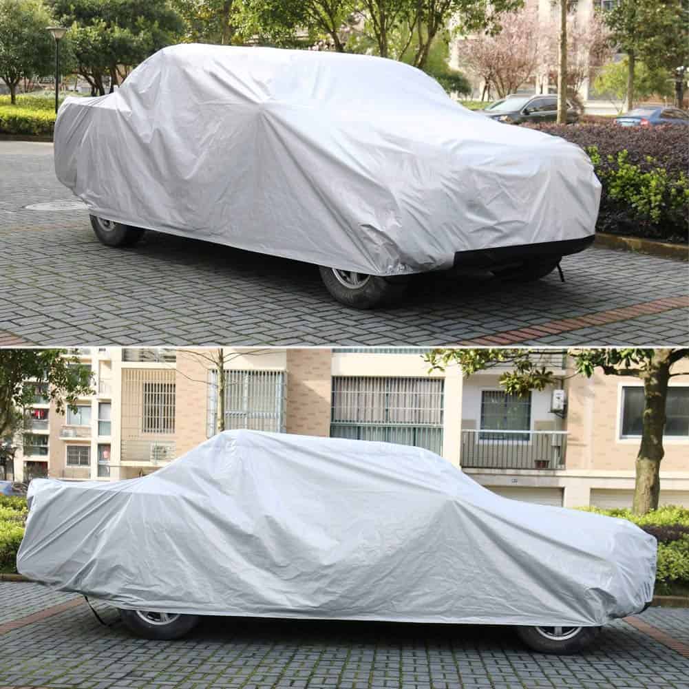Cubierta para Camioneta Kayme 6 Capas Impermeable para Todo - Imagen 8