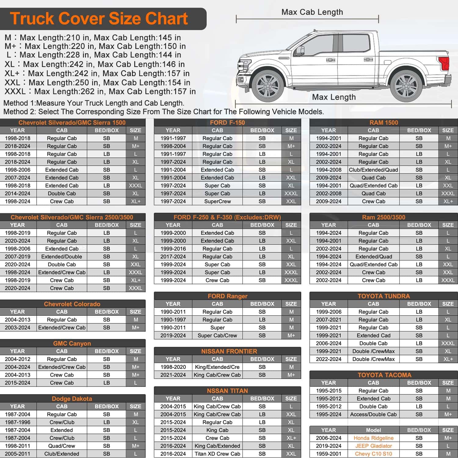 Cubierta para Camioneta Kayme 6 Capas Impermeable para Todo - Imagen 5