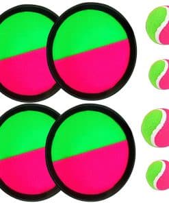 Juego de lanzamiento y atrapamiento de paleta de disco y