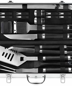 Set de Accesorios de Parrilla para BBQ POLIGO 22PCS,