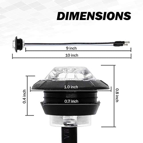 Meerkatt (Paquete de 100) 3/4 Pulgada Luz Indicadora - Imagen 4