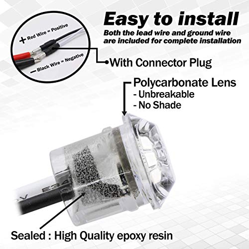 Meerkatt (Paquete de 100) 3/4 Pulgada Luz Indicadora - Imagen 5