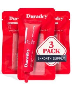 Gel Antitranspirante Minimizador de Sudor para Hombres y