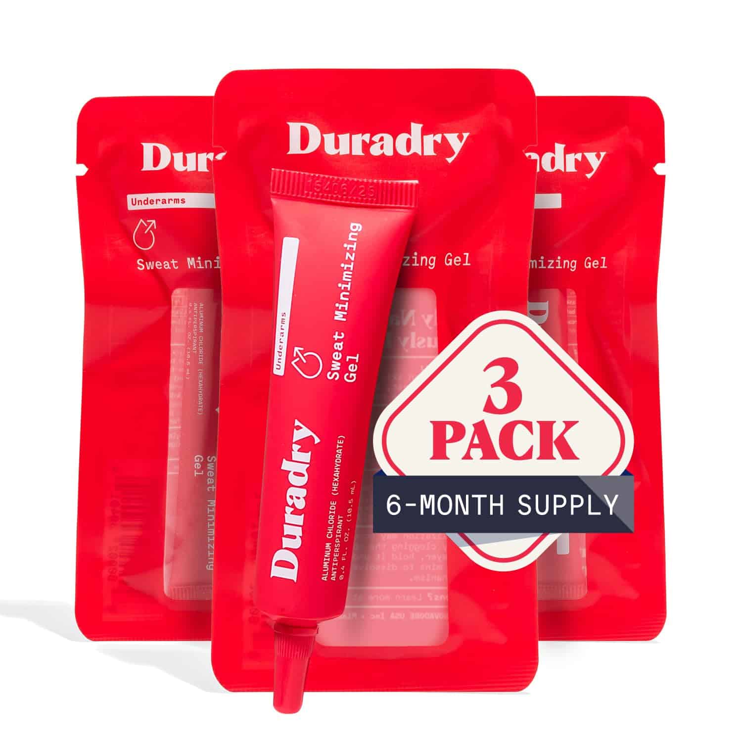 Gel Antitranspirante Minimizador de Sudor para Hombres y