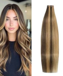 Extensiones de Cabello Adhesivas de Cinta Ombre Highlight