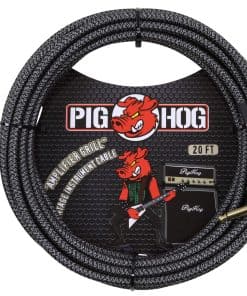 Cable de Instrumento Pig Hog PCH20AGR con Ángulo Recto 1/4"