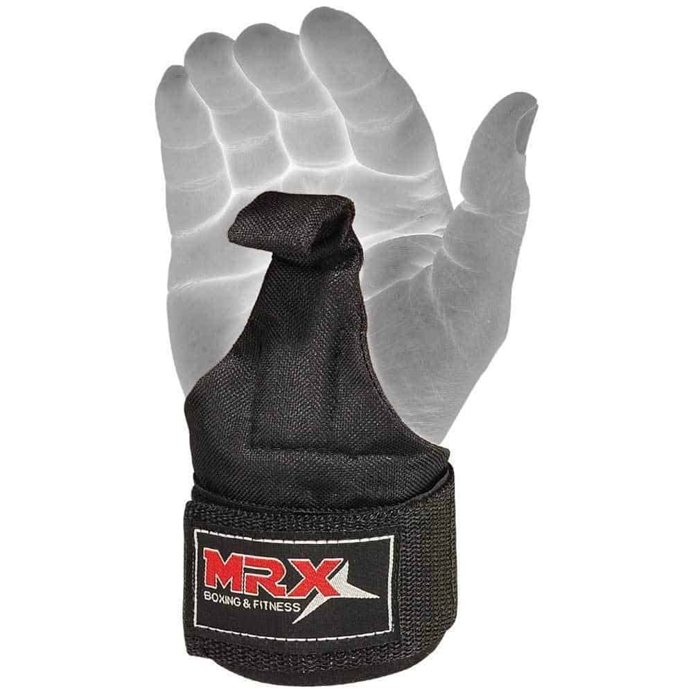 MRX Power Weight Lifting Straps Soporte de muñeca de alta - Imagen 6
