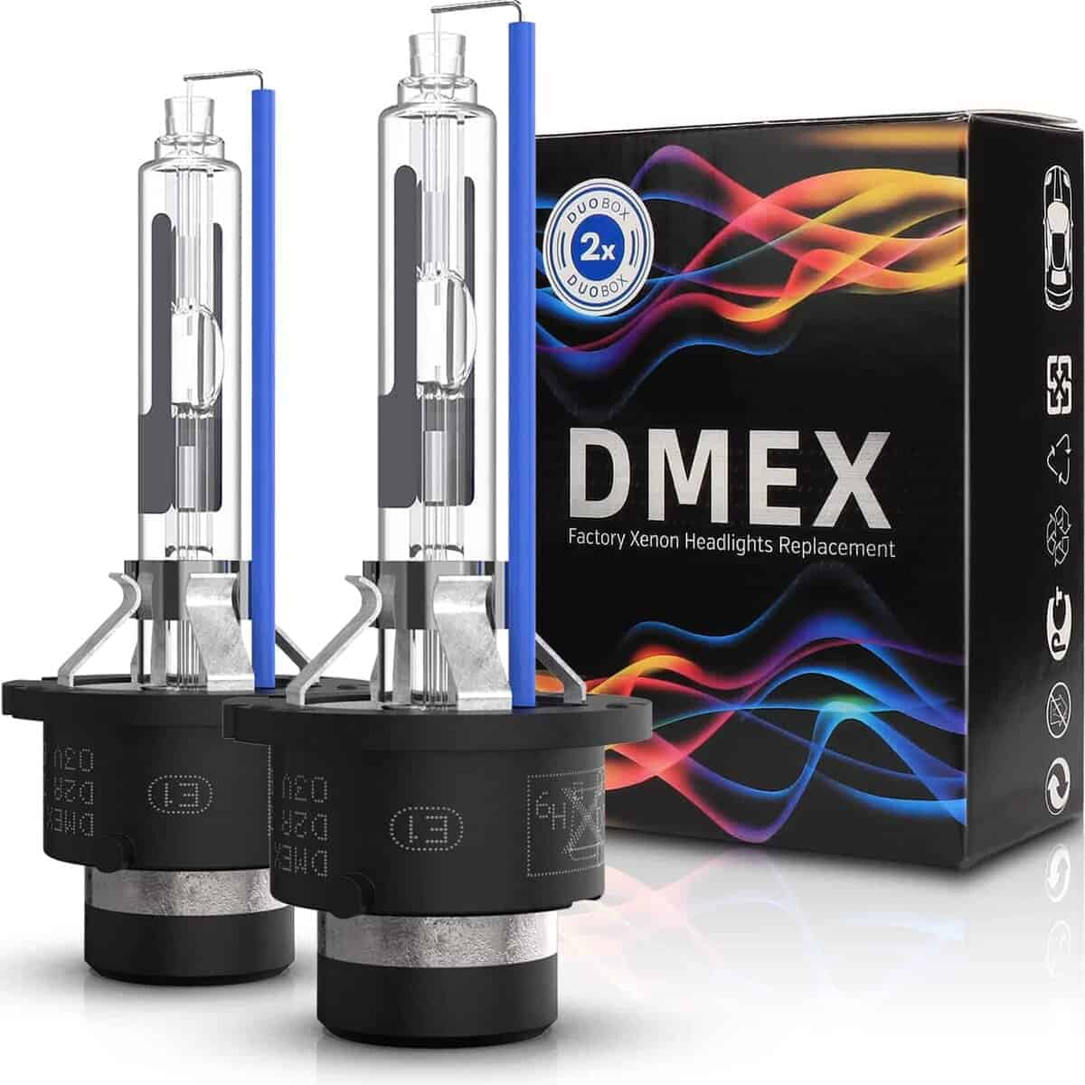 Bombillas de faro HID de xenón DMEX D2R 35W 6000K blanco