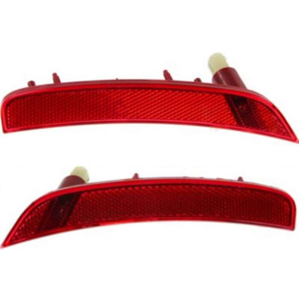 Par de luces marcadoras/reflectoras traseras del lado del