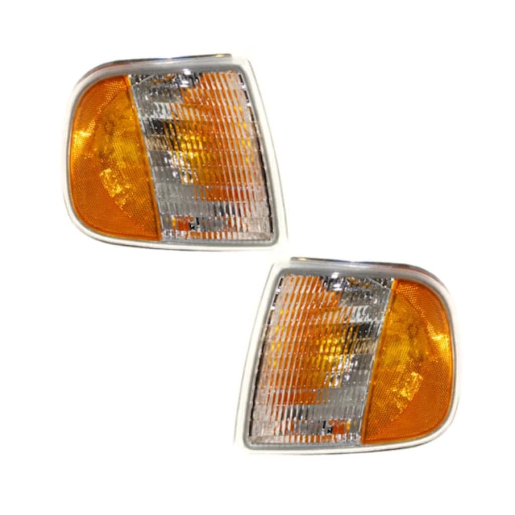 Para 1997 Ford F-150 Par de luces de giro/marcador lateral