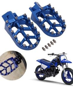AnXin Pedales Reposapiés para Motocicleta PW50 1981-2023