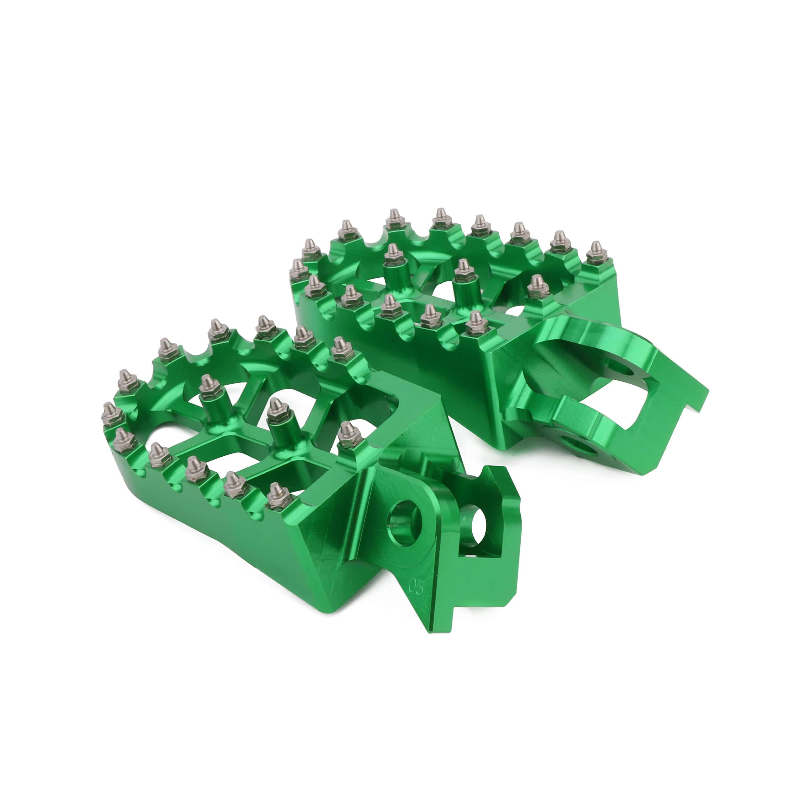 AnXin Posapiés Reposapiés CNC para KX125 KX250 1997-2001 - Imagen 3