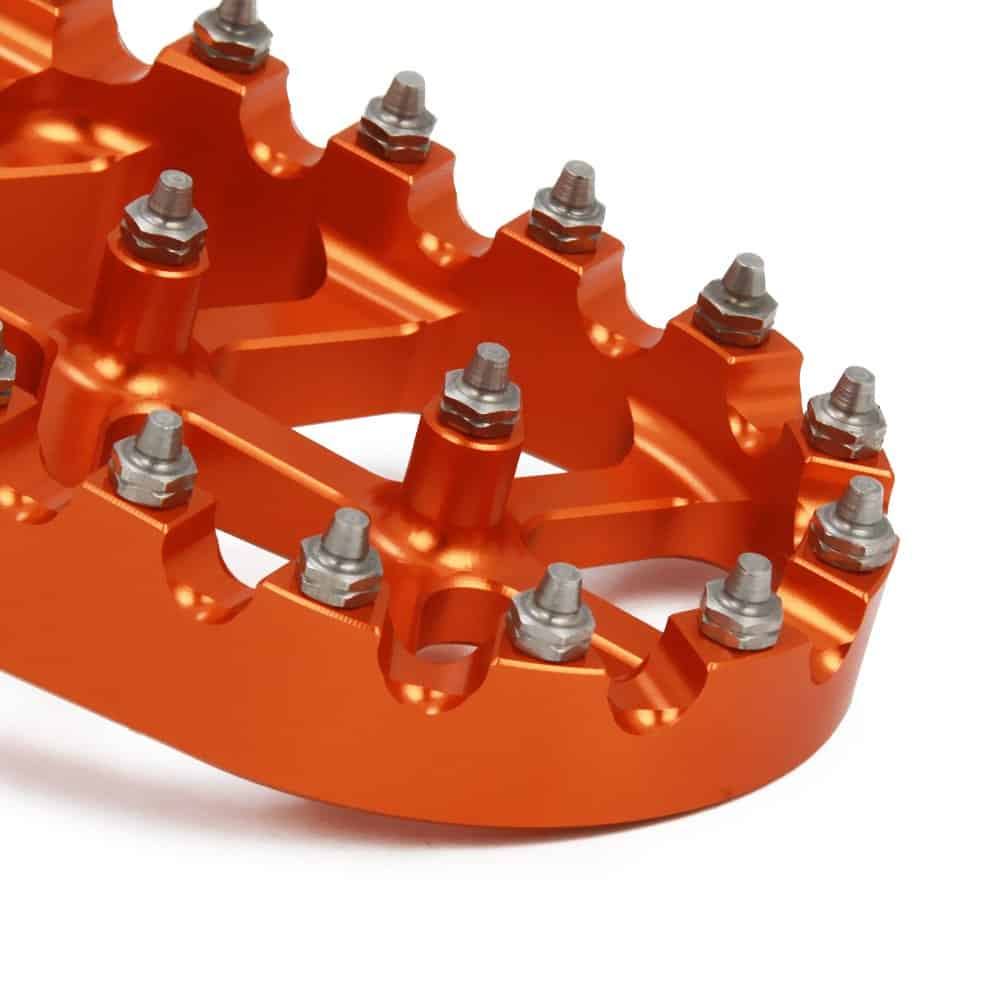 USTPO Reposapiés de Motocicleta Pedales Reposapiés CNC para - Imagen 7