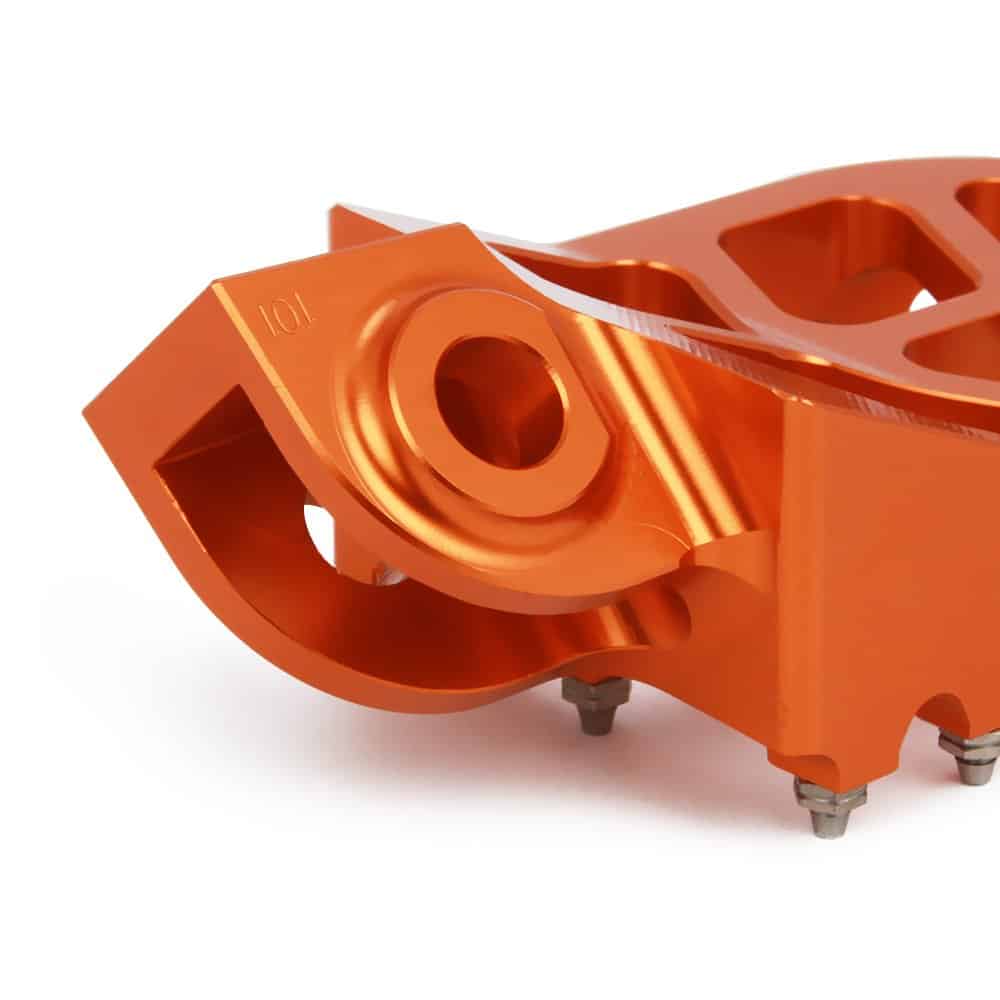 USTPO Reposapiés de Motocicleta Pedales Reposapiés CNC para - Imagen 8