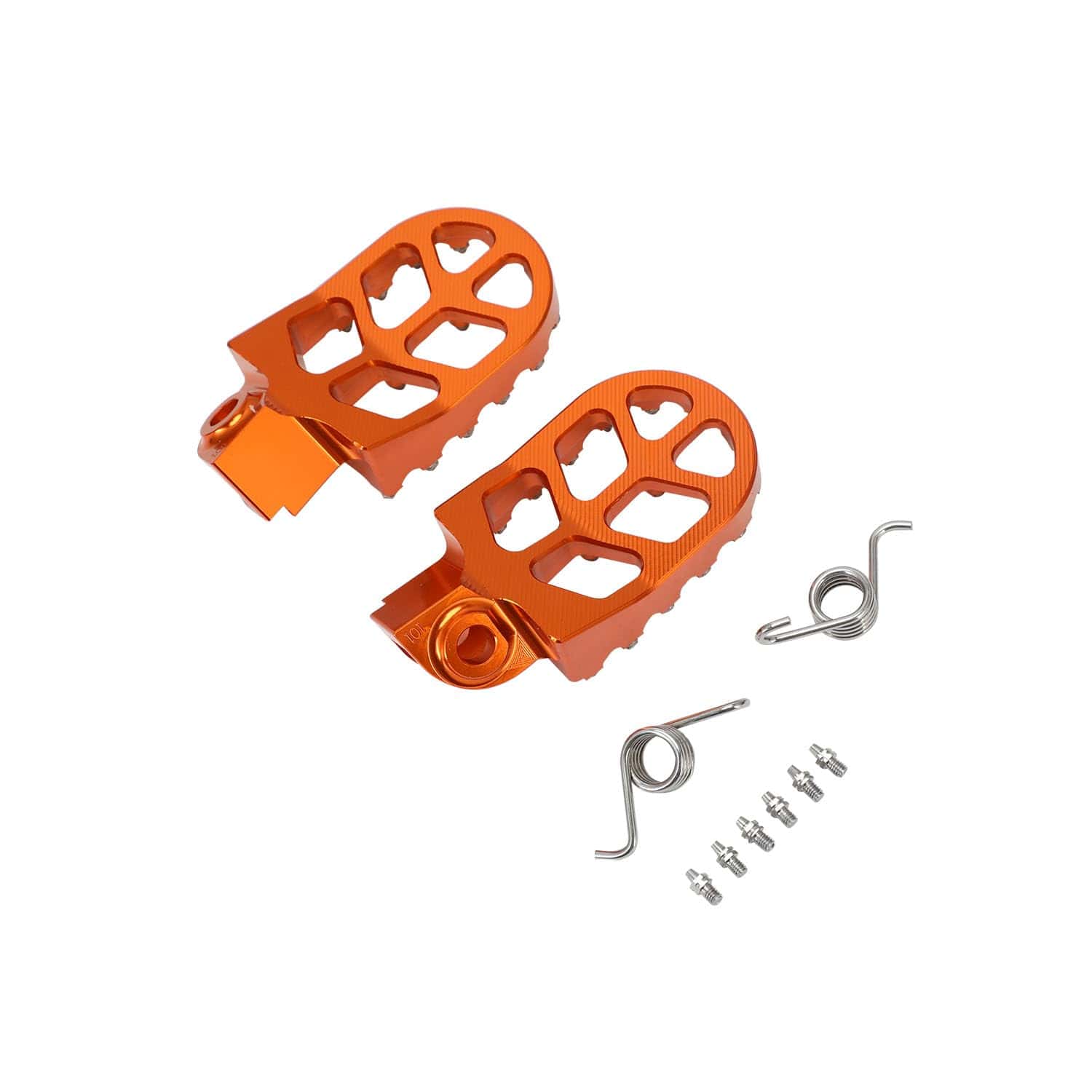 USTPO Reposapiés de Motocicleta Pedales Reposapiés CNC para - Imagen 5