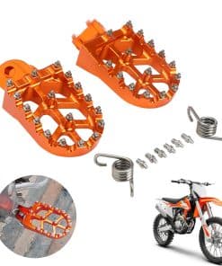 USTPO Reposapiés de Motocicleta Pedales Reposapiés CNC para