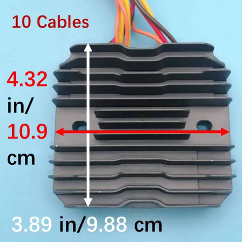 Tuzliufi Regulador de voltaje Rectificador para Polaris - Imagen 4