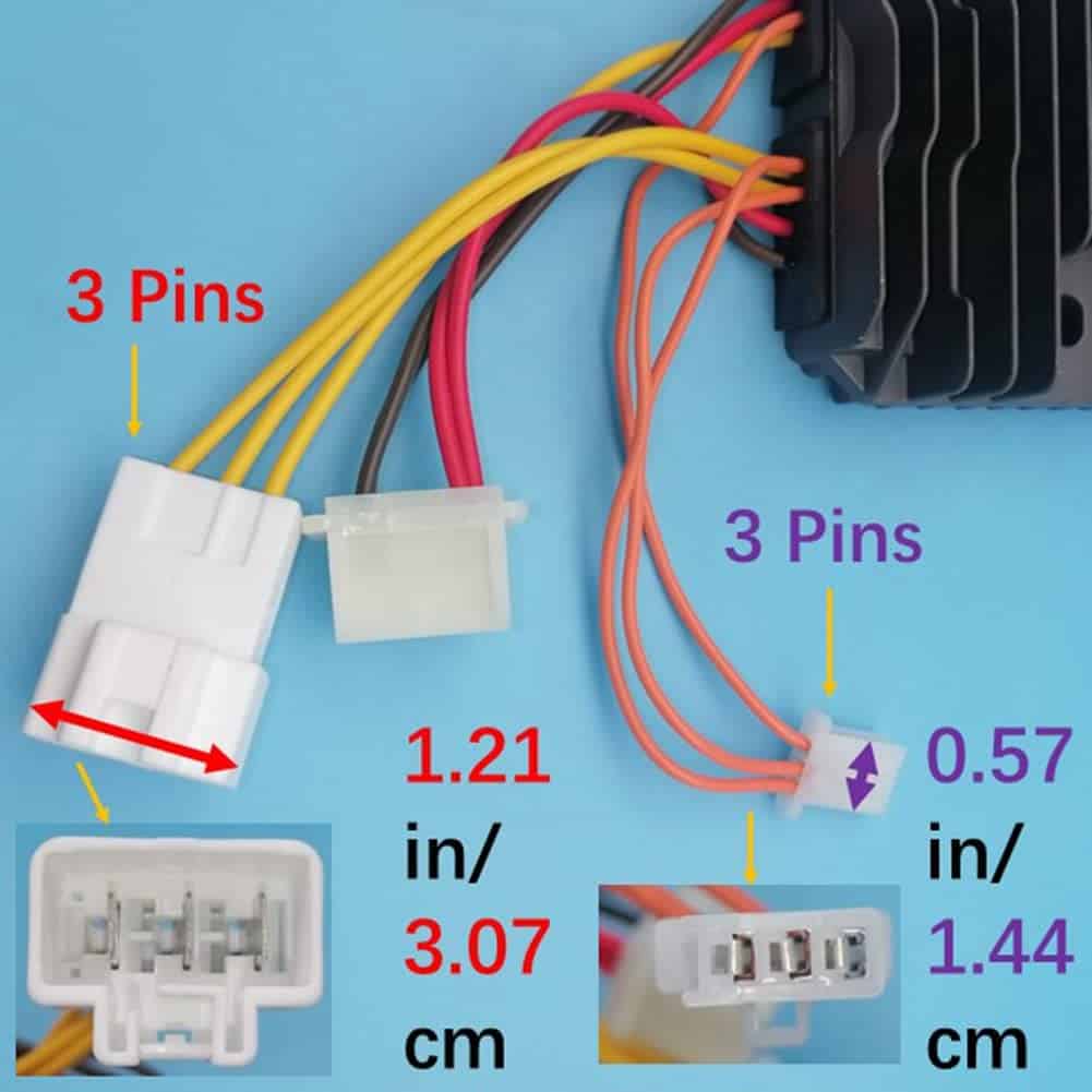 Tuzliufi Regulador de voltaje Rectificador para Polaris - Imagen 7