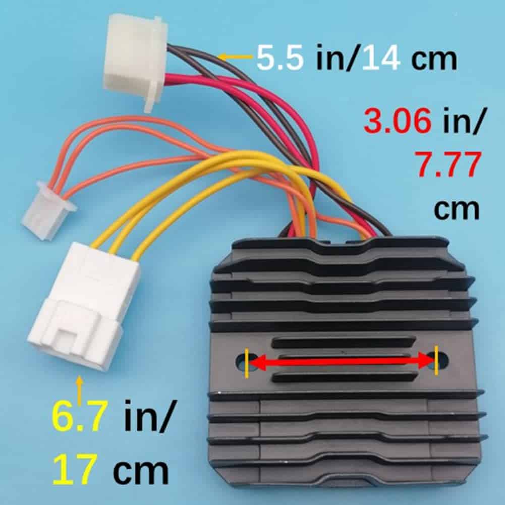Tuzliufi Regulador de voltaje Rectificador para Polaris - Imagen 3
