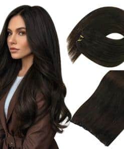 Extensiones de Cabello Humano con Trama con Cuentas Sunny