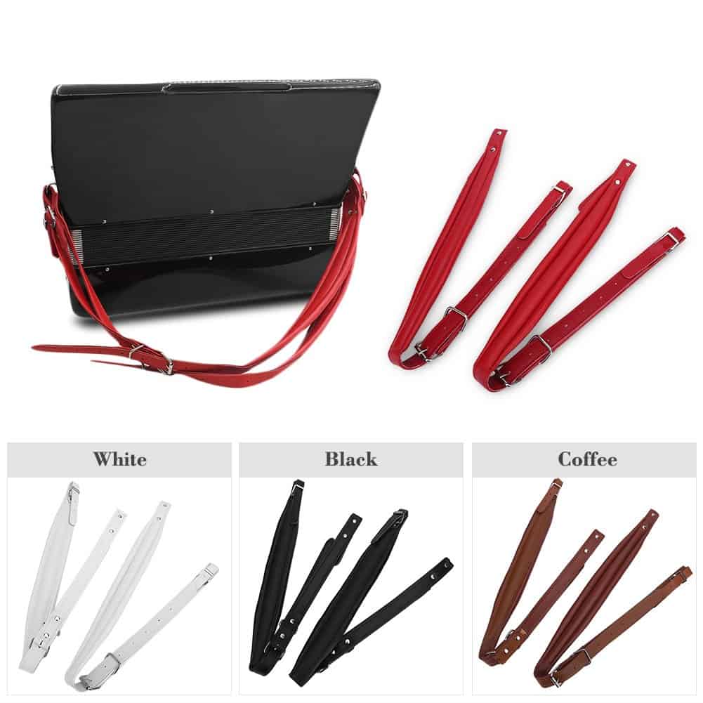 Correas de Acordeón de Cuero VGEBY1, Correa Ajustable para - Imagen 4