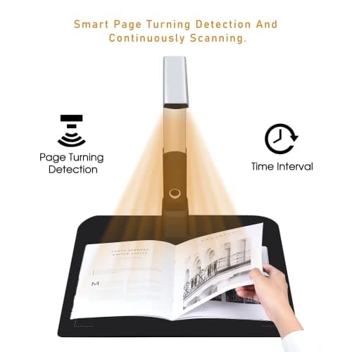 Escáner de Documentos, Cámara CMOS de 10MP, Presentador - Imagen 3