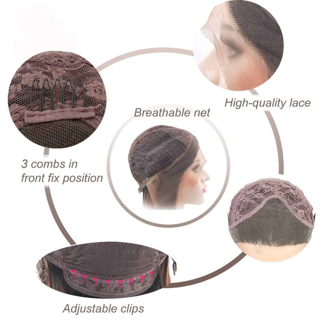 Pelucas de encaje sintético largo afro rizado para mujeres - Imagen 6