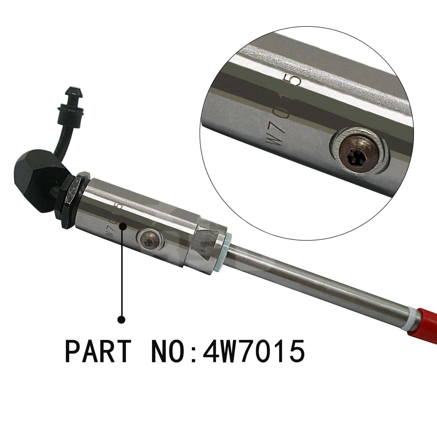 Juego de 4 boquillas de lápiz inyector de combustible CAT - Imagen 4