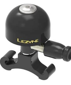 Timbre clásico de latón LEZYNE todo negro, M