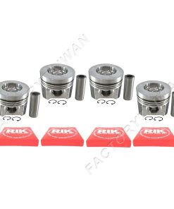 Juego de pistón + anillo STD de 98 mm para Kubota