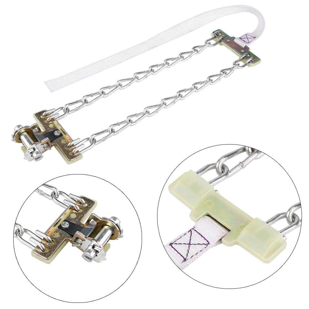 Juego de 3 Cadenas Antideslizantes para Neumáticos de Nieve - Imagen 7