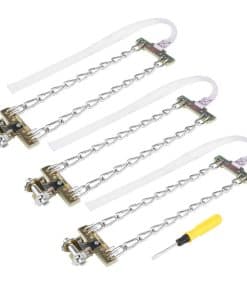 Juego de 3 Cadenas Antideslizantes para Neumáticos de Nieve
